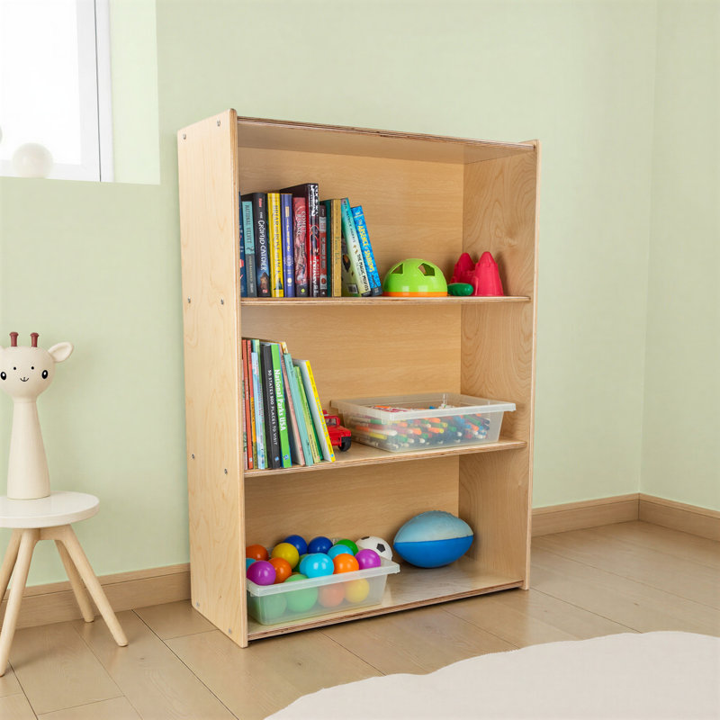 Contender 4 Compartment Shelving Unit, Prêt à assembler, H 46,75 po x l 30 po x P 12 po