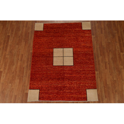 Tapis géométrique Gabbeh Kashkoli