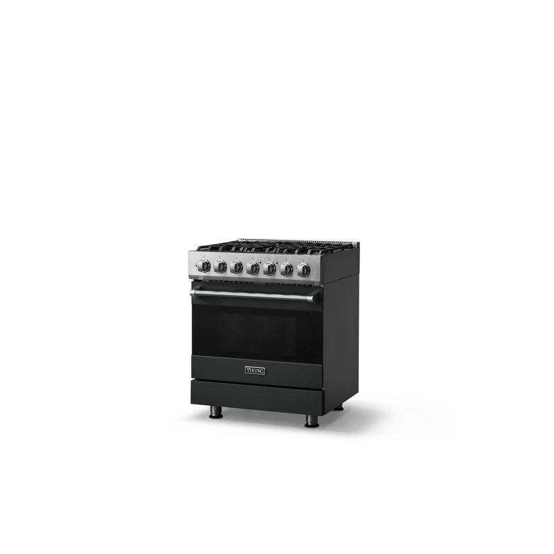 3 Series 30" Self-Cleaning Gas Range, Liquid Propane, Antique Bronze, Dual Fuel