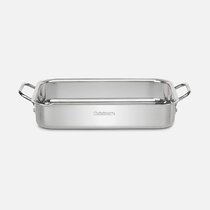 19 Inch 20 lb Capacity Enamel Oval Turkey Roaster Pan + Lid - Thanksgiving  Gift, Covered, Non-sticky, Chemical Free, Dishwasher Safe - (17.3 Inch  Inner) - Rôtissoire (Capacité de 9.09 kg) 