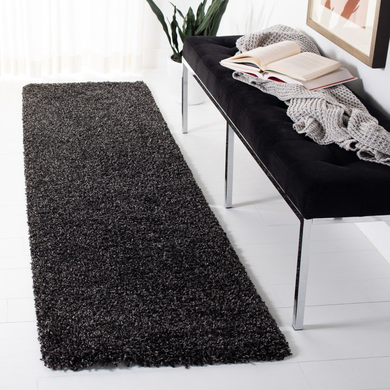 Livie Shag 500 Performance Solid Color Rug, Runner 2'2" x 8'