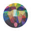 Sous-verres ronds Ode To Okuda-119015382