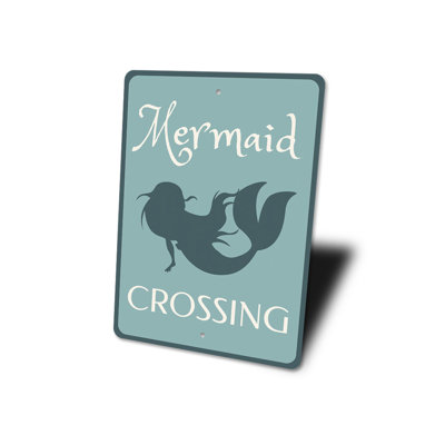 Mermaid Aluminum Sign