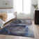 Premium Machine Washable Cerrito Amf525 Navy Rug