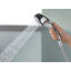 Shower Mount Hand Held Shower Head, 6-Spray Detachable Round Shower Head 2.5 GPM