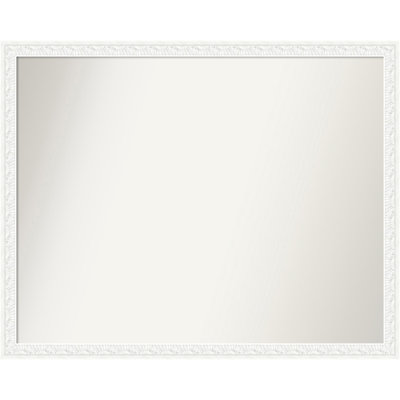 Bethany Non-Beveled Wood Framed Wall Mirror