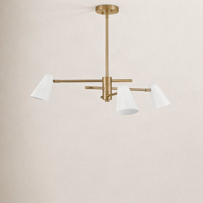 Calista 3 - Light Sputnik Modern Linear Chandelier