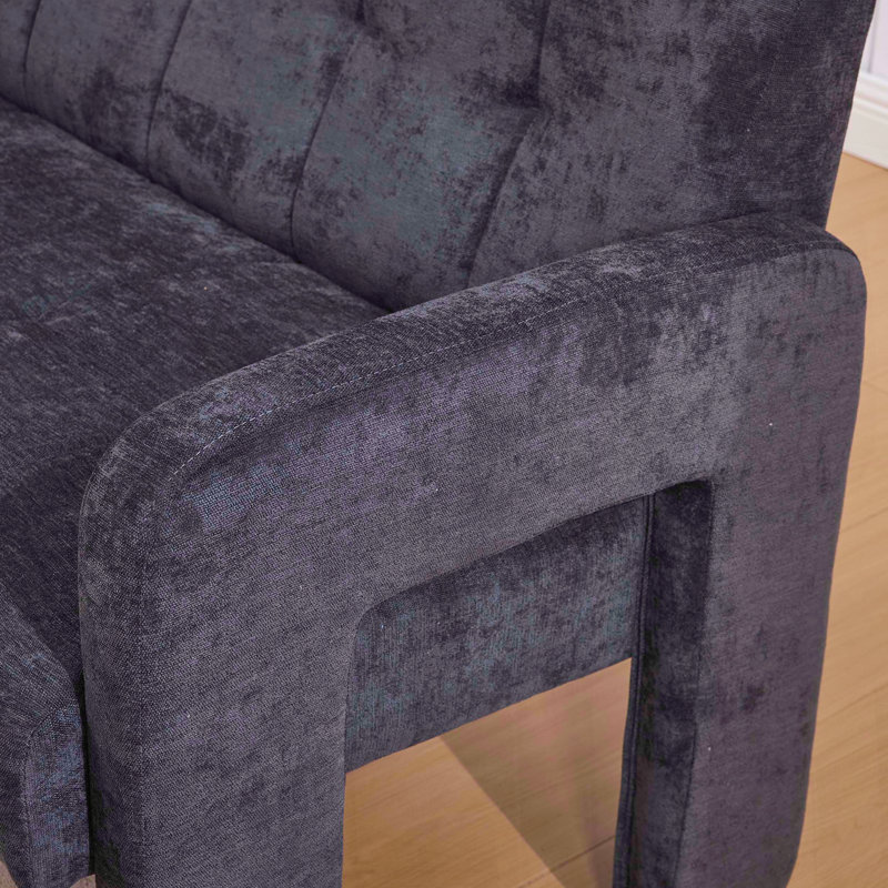 Fauteuil double Nordic, Noir