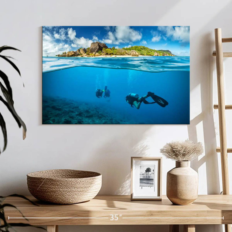 Sireci Diving, 16" H x 24" W