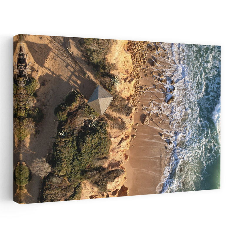 Art contemporain Art de plage contemporain, H 40 po x l 60 po