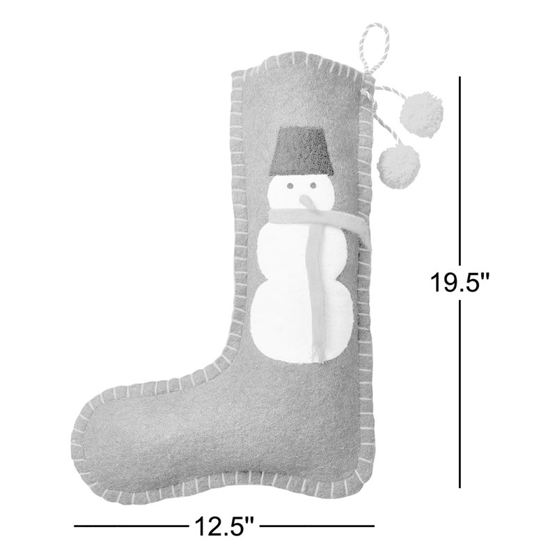  Snowman Stocking