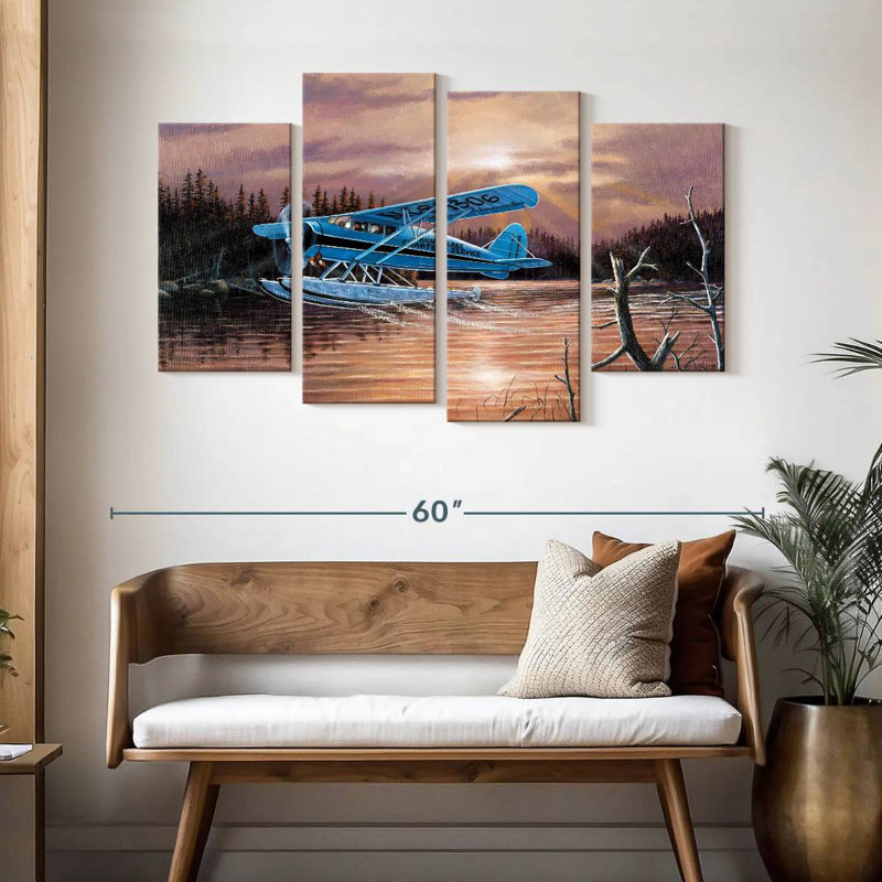 Mehar Rainy Lake Float, 32" H x 52" W