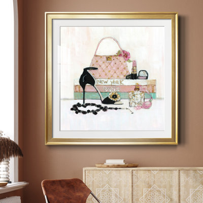 Fashionista I - peinture encadrée