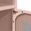 Beautrice 36cm W Steel Bedside Table-261588253