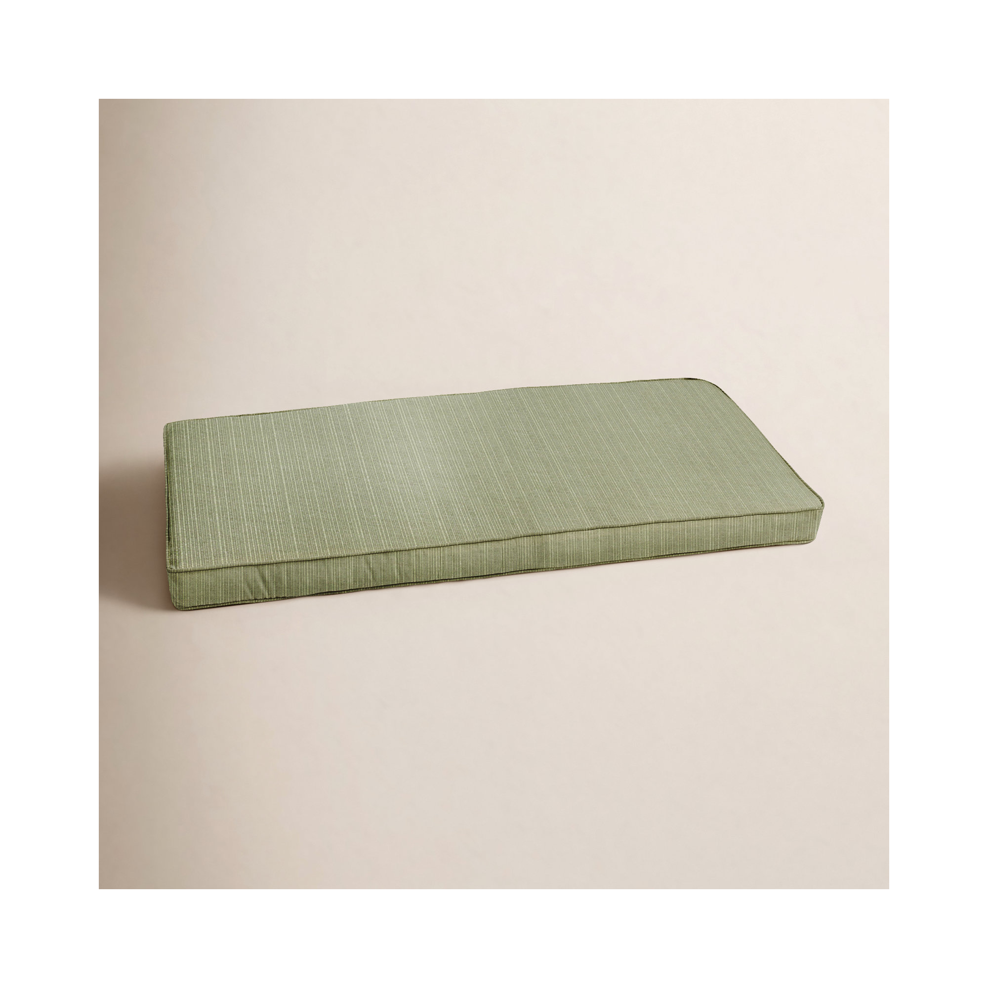 Sunbrella Outdoor Bench Cushion, 2" H x 42" W x 20" D, Canvas Navy Sunbrella® Canvas