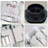 3-Light 11.8" Modern Flush Mount Ceiling Light Fixture With Clear Crystal Glass Shades-376063184