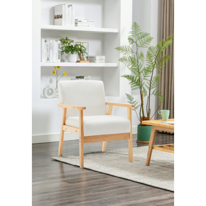 Chaise l 25 po Bahamas, Beige, Naturel