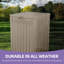 Boîte de livraison d'extérieur 51 gallons-110354604
