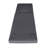 / Chaise Lounge Mat - Dark Grey Water- Inner Core Foam Hook And Loop Ties 27.75W X 74.19D 3.91H Back Cushion Fastenings