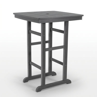HDPE Poly Lumber Bar Height Patio Table