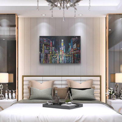 «NY», art mural en métal