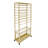 16-Crossbar Ribbon Rack Metal Large Capacity Double-Sided Scarf Ribbon Stand With Wheels-723829725
