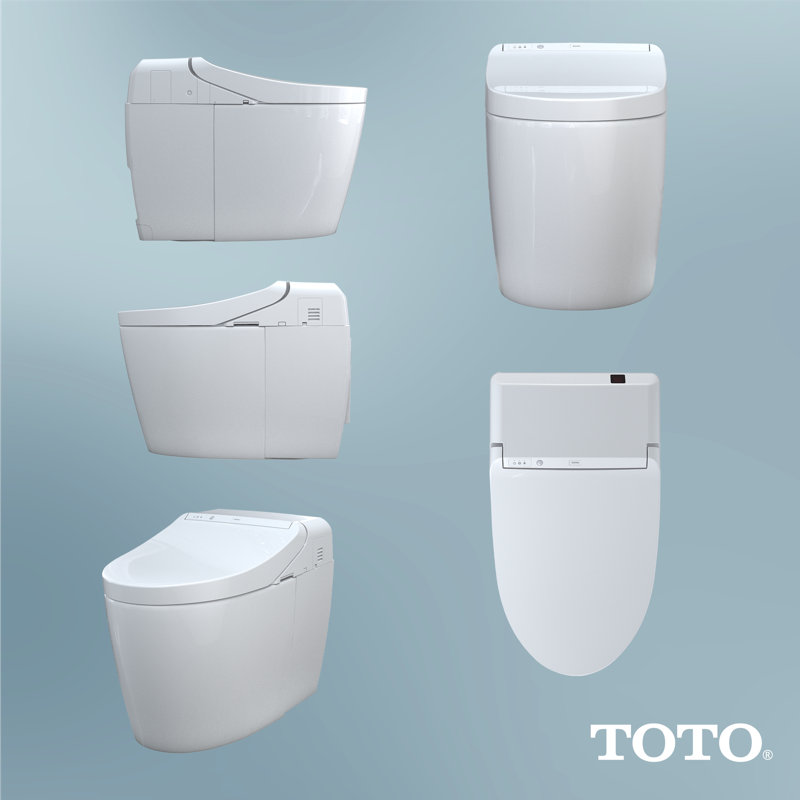 Washlet® Dual-Flush Elongated One-Piece Toilet (Seat Included)
