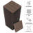 11.63" x 11.63" Interlocking Deck Tile - Patio Tiles-97832867