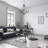 5-Light Black Kitchen Island Wheel Pendant