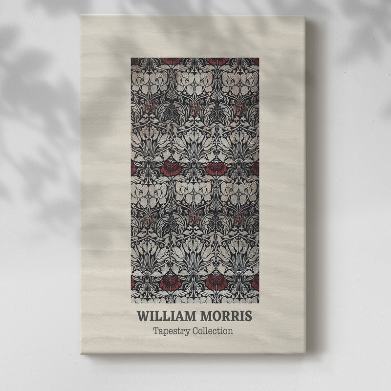 William William Gallery, toile tendue avec châssis CCV III, H 12 po x l 8 po