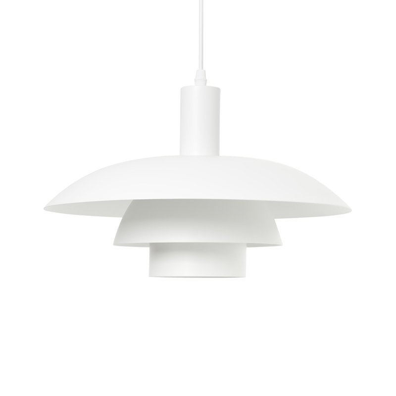 Metal Pendant Lamp HILBA, White