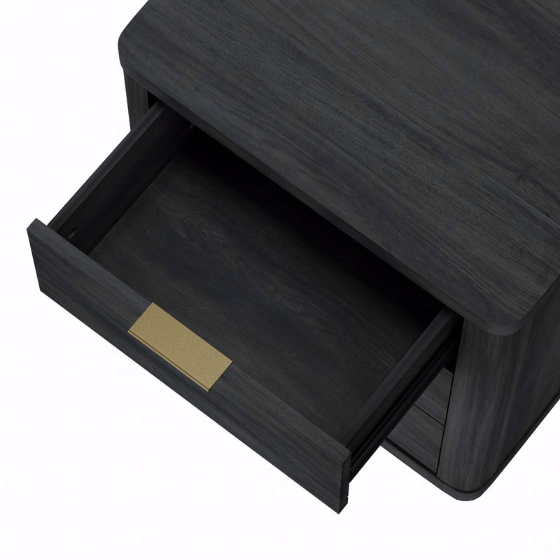 Table de chevet, Gris anthracite