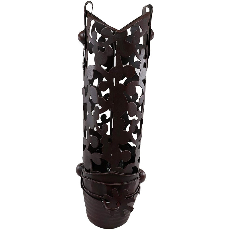 Botte de cowboy en métal Annelotte