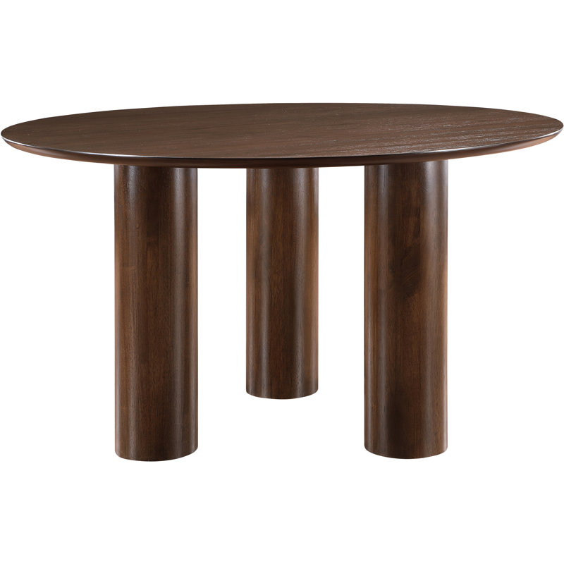 Table de salle à manger Izzey, Brun