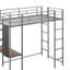 Lit mezzanine simple pour enfants Emberlynn-2007357406
