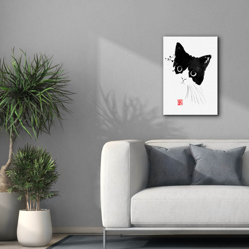«Grosse Tyte» par Pechane, art mural sur toile, H 26 po x l 18 po