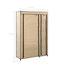 Carsten 2 Door Stainless Steel Wardrobe-401003560