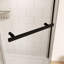 Porte de douche pivotante, avec verre trempé 1/4 po, cabine de douche néo-angle sans cadre 34,75 po x 72 po-102465310