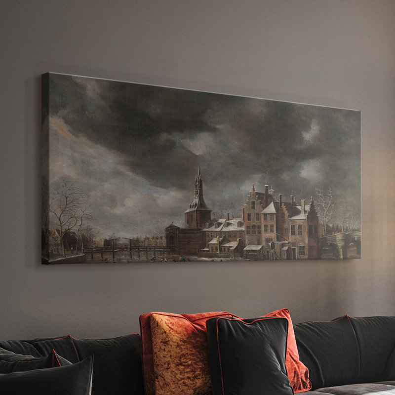 Landscape Series-DXXIII- Gallery Wrapped Canvas -Ready to Hang, 16" H x 32" W