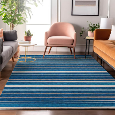 Tapis en denim de qualité supérieure lavable à la machine Prisco
