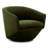 Elexi Upholstered Velvet Swivel Barrel Chair-1805021940