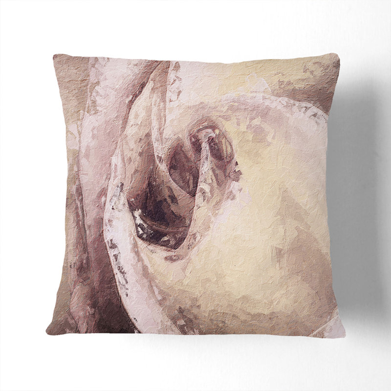 Abstract Square Throw Cushion, 55cm H x 55cm W x 20cm D