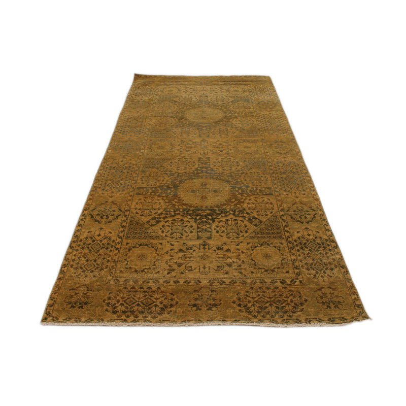 Tapis traditionnel turc vert 4 x 10