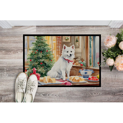 Paillasson japonais Spitz Christmas Cookies DAC3832