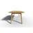 Plaisance 7-Piece Rectangular Teak Outdoor Dining Set with Stacking Armchairs