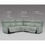 Fauteuil modulaire inclinable électrique en L Avani-1446920144-1447408585