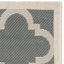 Joyner Looped/Hooked Grey/Beige Indoor/Outdoor Rug-10714162