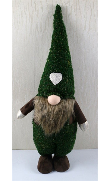 Gnome Thin Blue Line Merry Christmas Star Ornament - groovyapparel