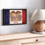 «State Map Over Iowa Flag Wall Art»-581801505