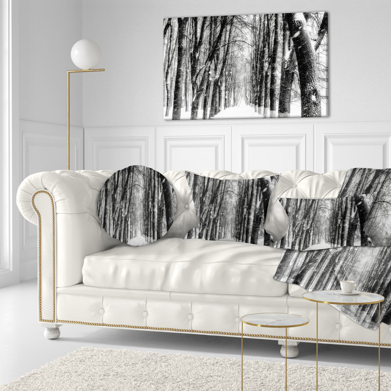Coussin lombaire à neige forest